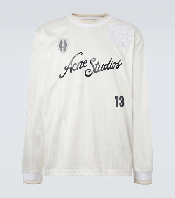  Acne Studios Acne Studios Logo Striped T-shirt 