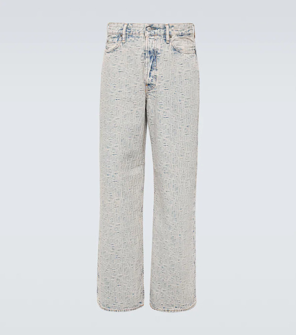  Acne Studios Acne Studios 1981m Monogram Wide-leg Jeans 