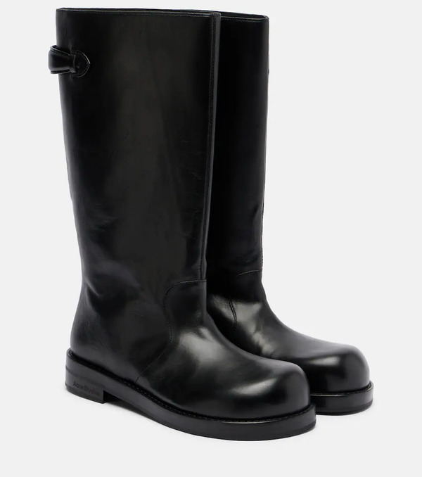  Acne Studios Acne Studios Mid-calf Leather Boots 