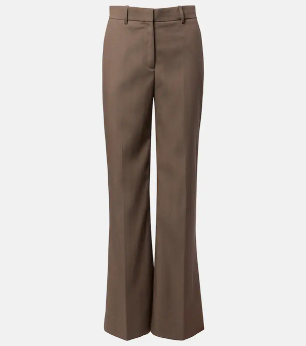  Acne Studios Acne Studios Pekko Wool-blend Wide-leg Pants 
