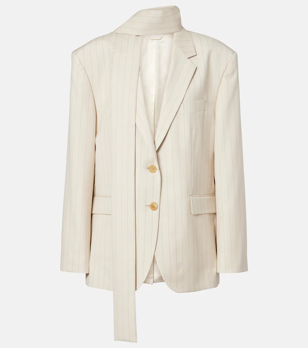  Acne Studios Acne Studios Pinstripe Wool Blazer 