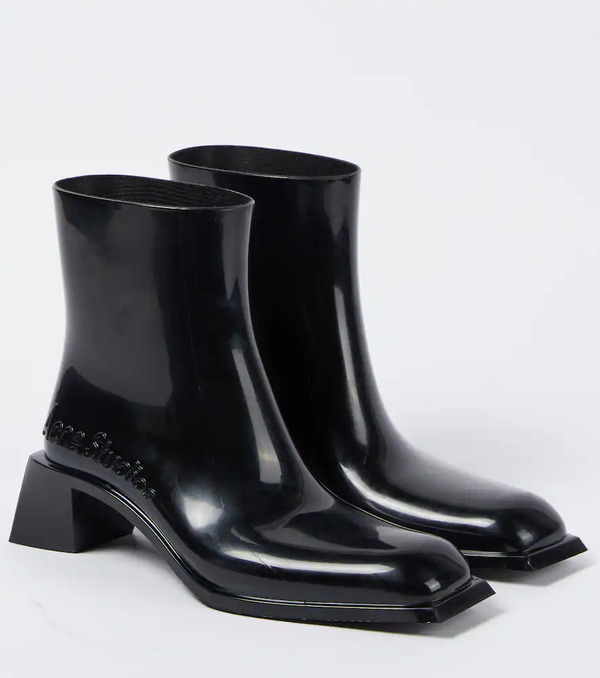  Acne Studios Acne Studios Soap Logo Ankle Boots 