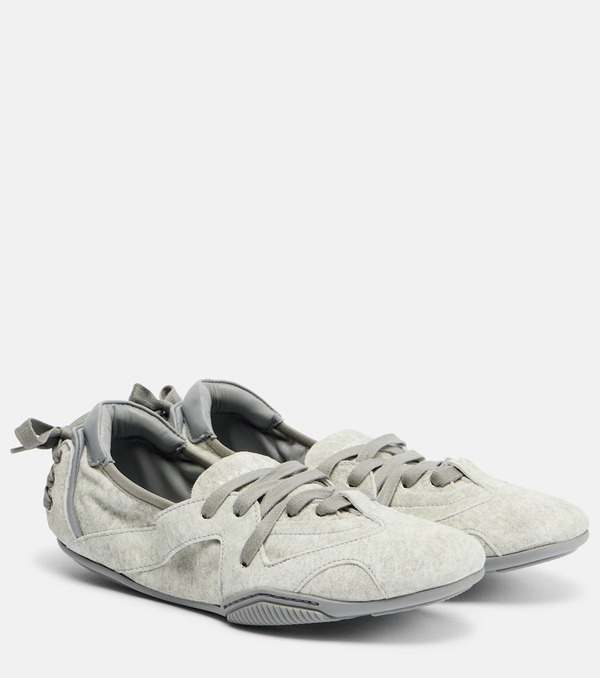  Acne Studios Acne Studios Suede Ballet Flats 