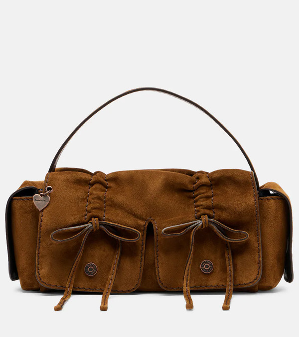  Acne Studios Acne Studios Suede Shoulder Bag 