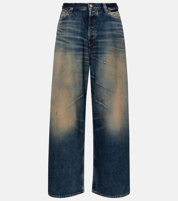  Acne Studios Acne Studios U Rocka Wide-leg Jeans 