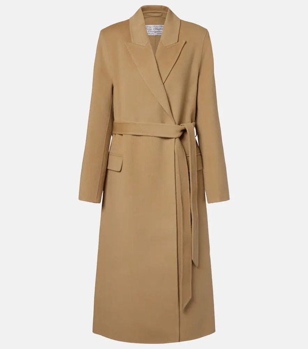  Acne Studios Acne Studios Wool And Cashmere Wrap Coat 
