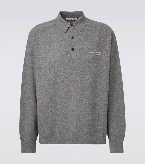  Acne Studios Acne Studios Wool Polo Sweater 
