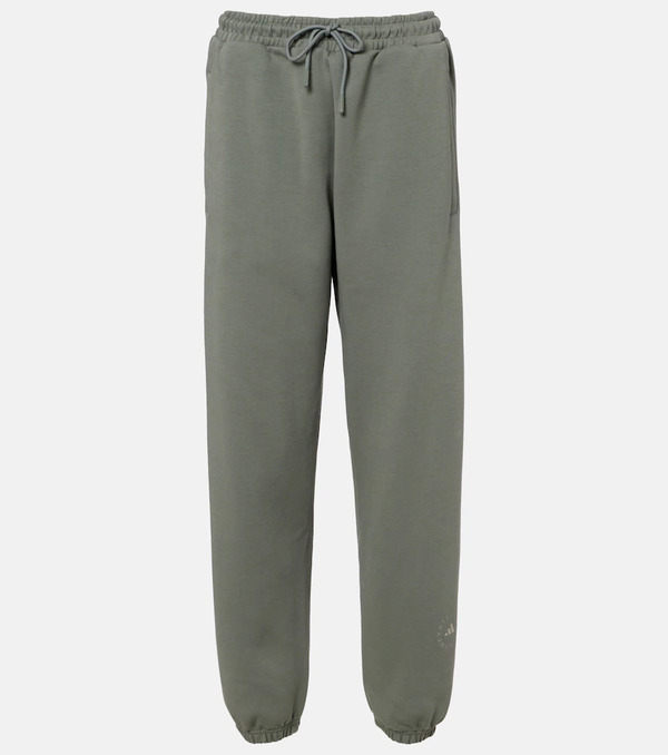  Adidas By Stella Mccartney Adidas By Stella Mccartney Cotton-blend Fleece Sweatpants 