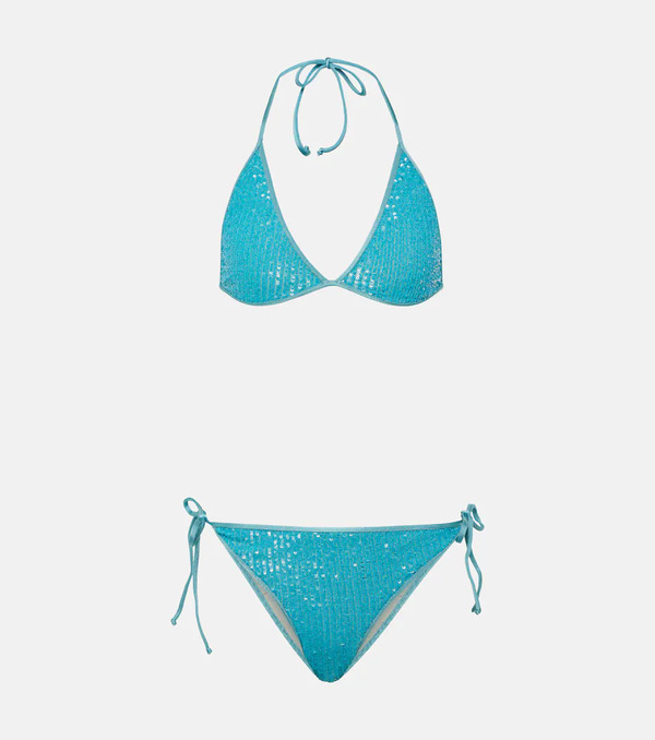  Adriana Degreas Adriana Degreas Sequined Bikini 