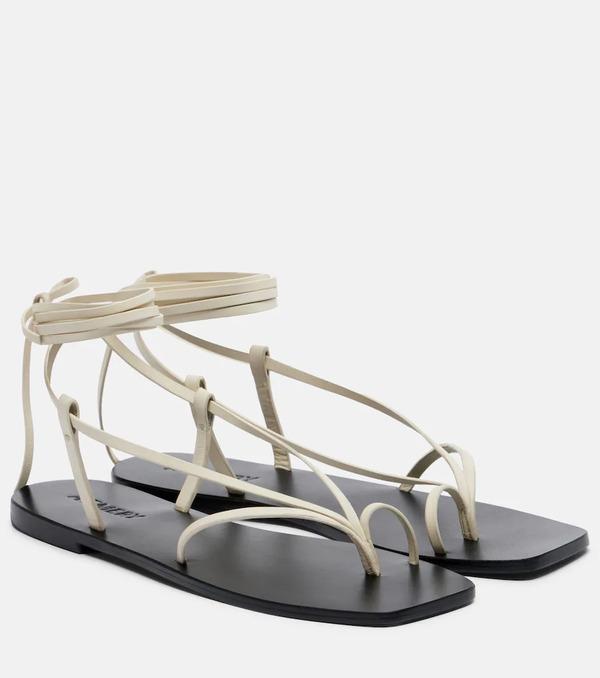  A.emery A.emery Nolan Leather Thong Sandals 