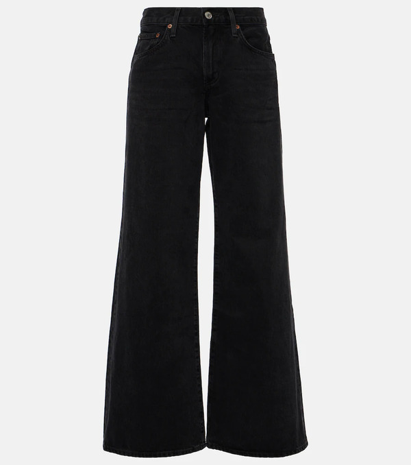  Agolde Agolde Clara Low-rise Wide-leg Jeans 