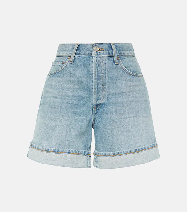  Agolde Agolde Dame High-rise Denim Shorts 