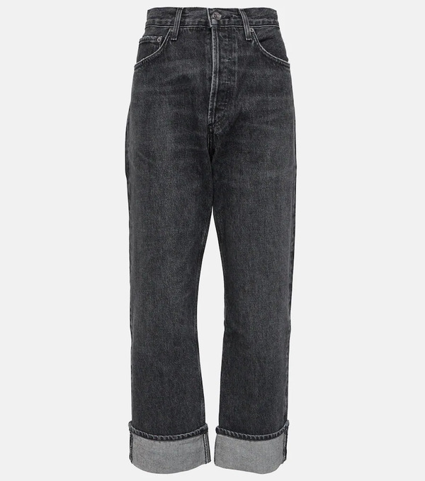  Agolde Agolde Fran Mid-rise Straight Jeans 