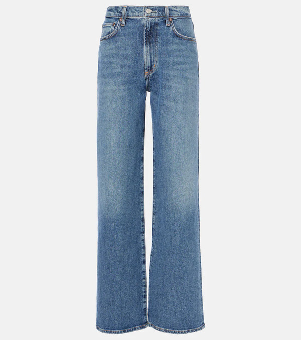  Agolde Agolde Harper Mid-rise Wide-leg Jeans 