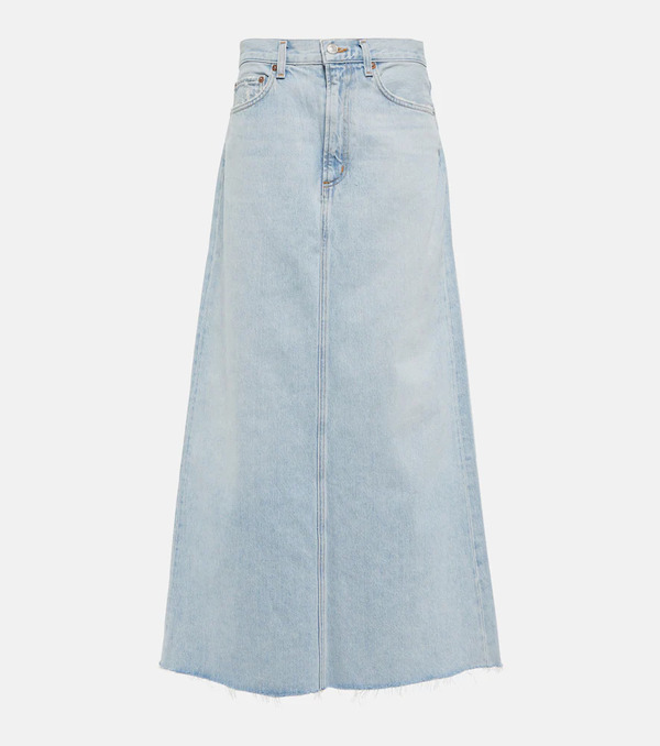  Agolde Agolde Hilla Denim Maxi Skirt 