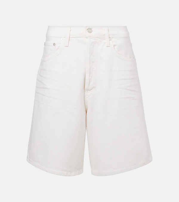  Agolde Agolde Indra Mid-rise Denim Shorts 