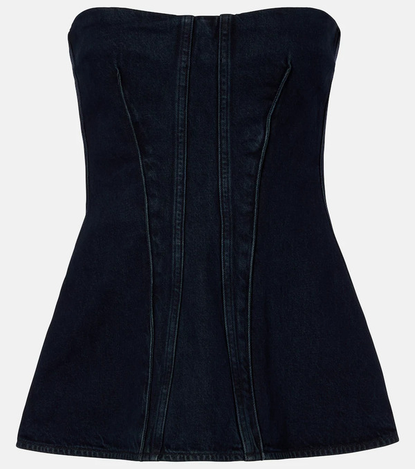  Agolde Agolde Lara Denim Corset 