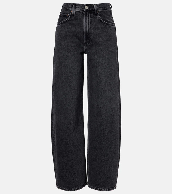  Agolde Agolde Low Curve Low-rise Wide-leg Jeans 