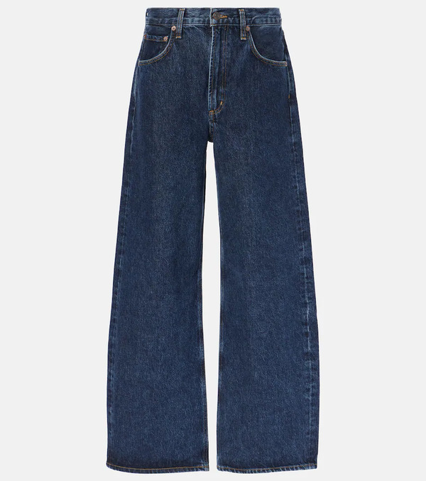  Agolde Agolde Low Curve Mid-rise Barrel-leg Jeans 