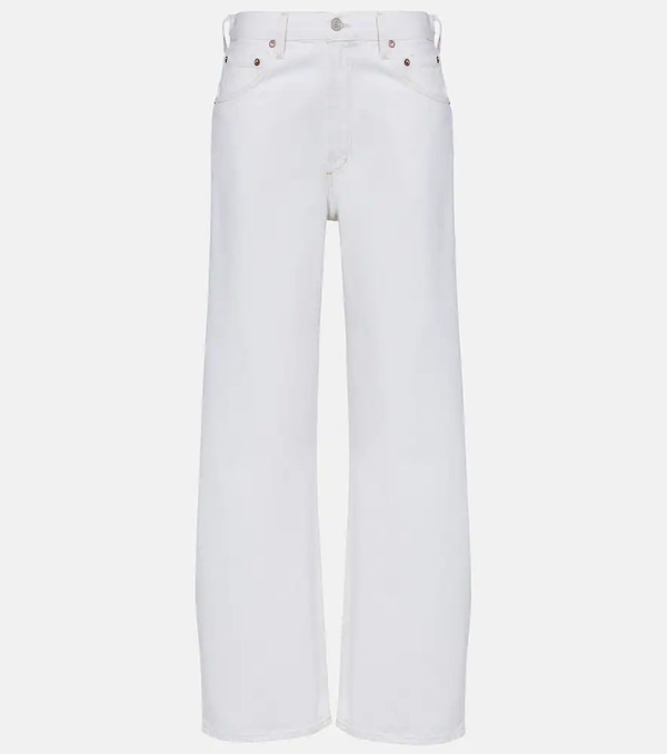  Agolde Agolde Low Curve Mid-rise Wide-leg Jeans 