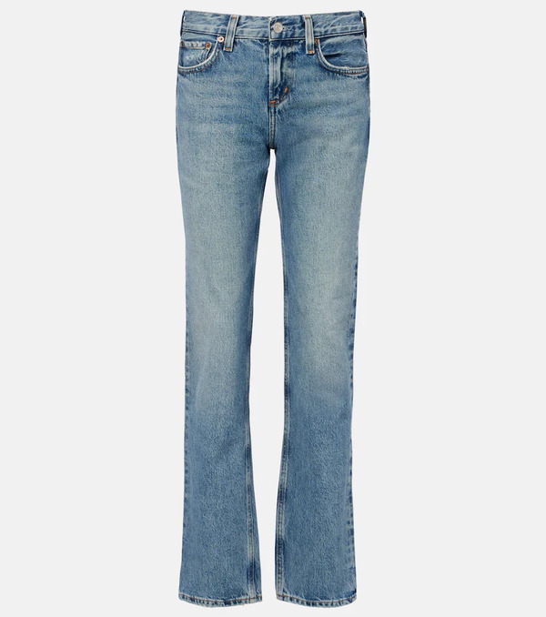  Agolde Agolde Low-rise Slim Jeans 