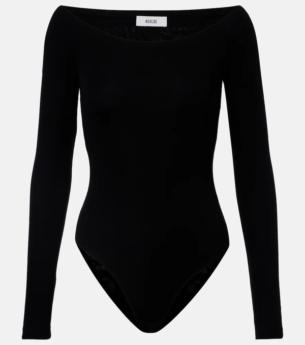  Agolde Agolde Maren Off-shoulder Bodysuit 