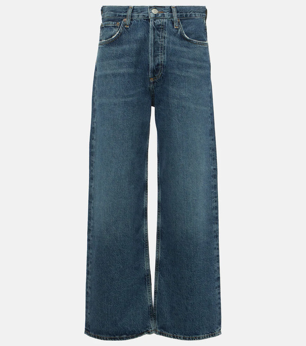  Agolde Agolde Ren High-rise Cropped Straight Jeans 