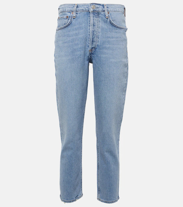  Agolde Agolde Riley High-rise Cropped Slim Jeans 