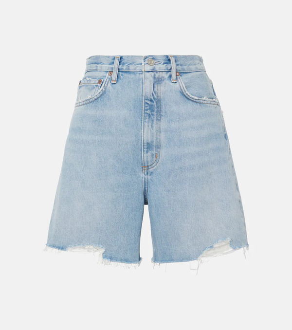  Agolde Agolde Stella High-rise Denim Shorts 