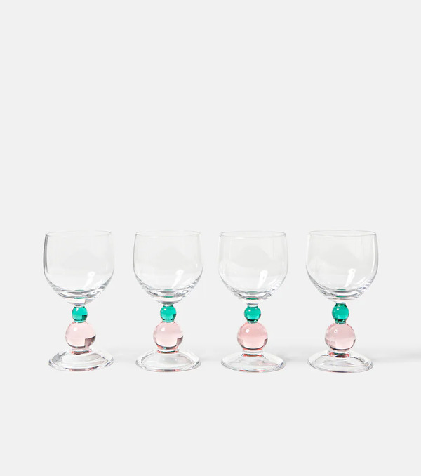  Akua Objects Akua Objects Noam Set Of 4 Wine Glasses 