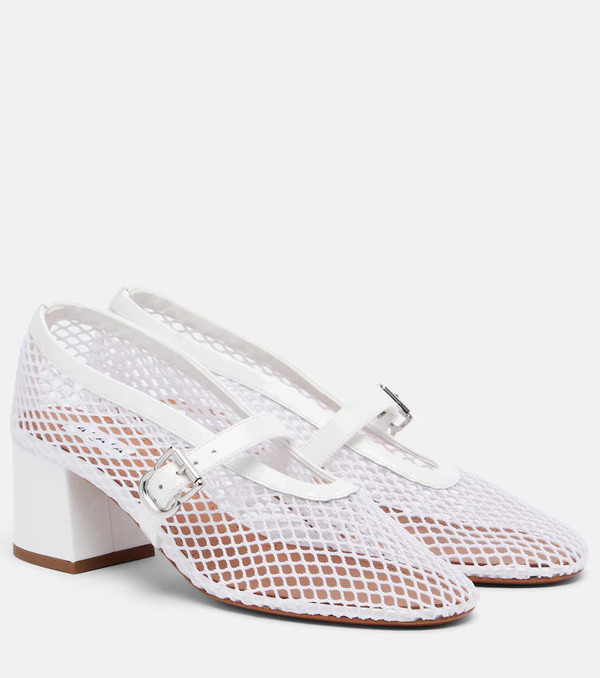  Alaia Alaia Babies Mesh Mary Jane Pumps 