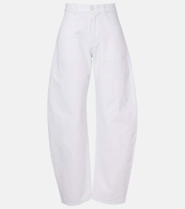  Alaia Alaia Barrel-leg Jeans 