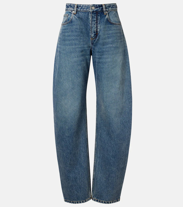  Alaia Alaia Barrel-leg Jeans 
