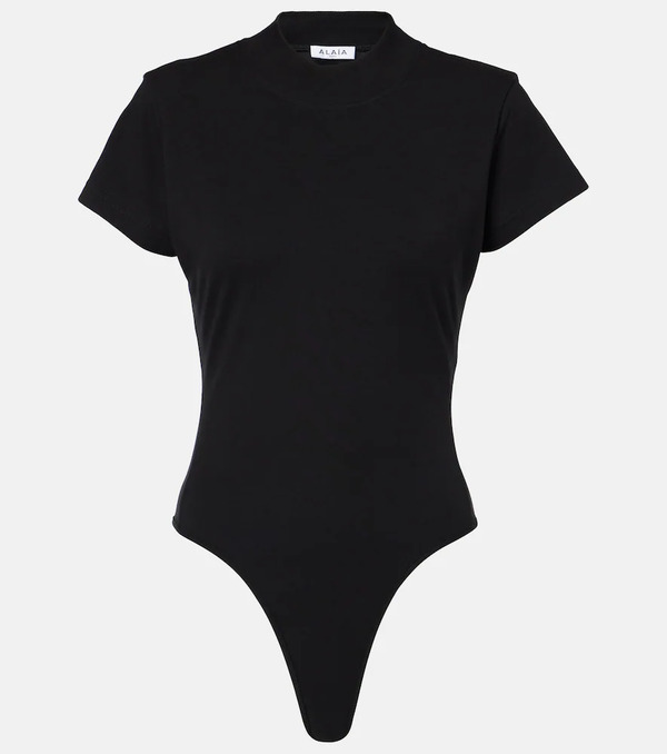  Alaia Alaia Cotton-blend Bodysuit 