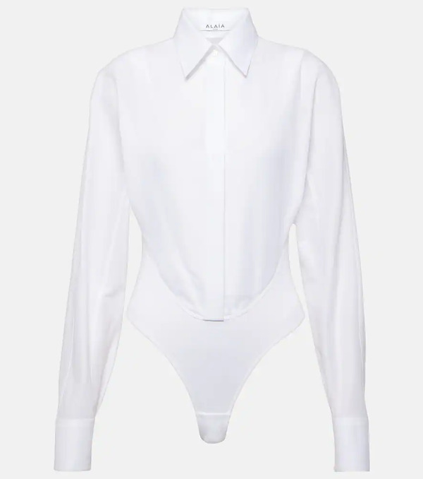  Alaia Alaia Cotton Bodysuit 