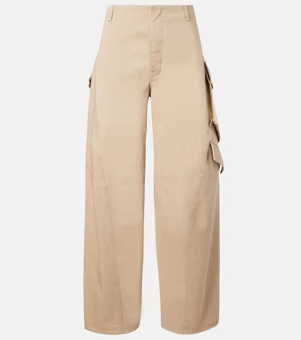  Alaia Alaia Cotton Cargo Pants 