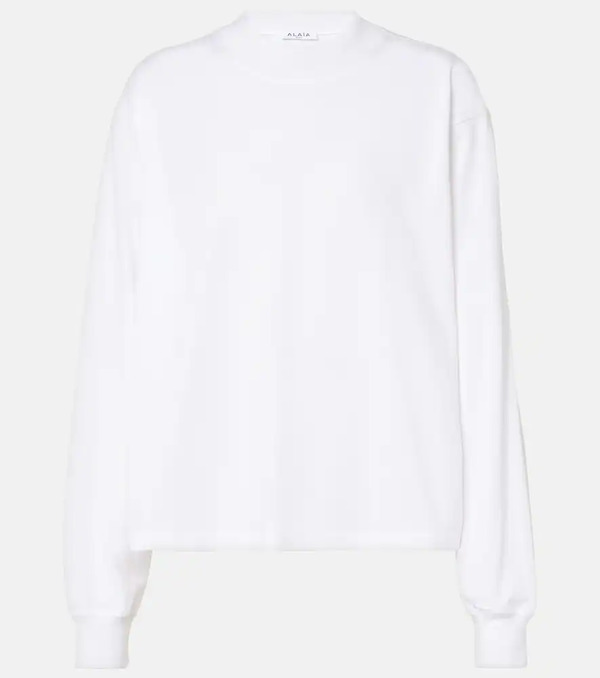  Alaia Alaia Cotton Jersey Sweatshirt 