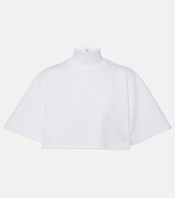  Alaia Alaia Cotton Turtleneck Top 