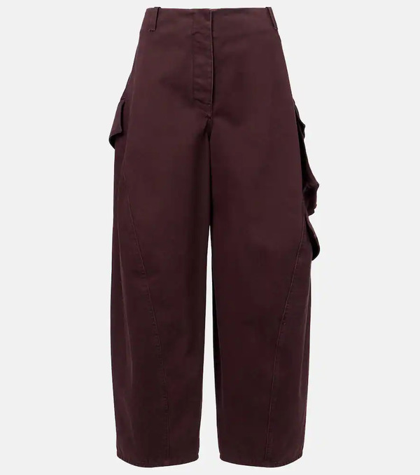  Alaia Alaia Cotton Twill Cargo Pants 