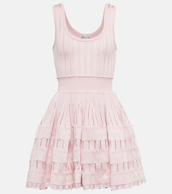  Alaia Alaia Crinoline Minidress 