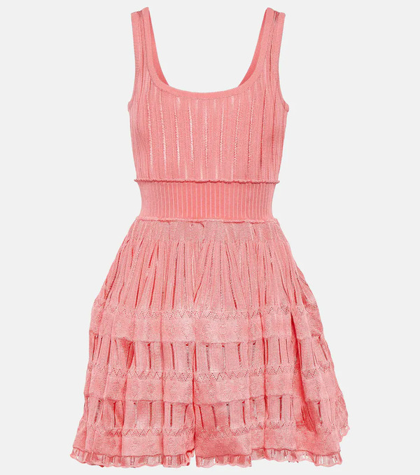  Alaia Alaia Crinoline Minidress 