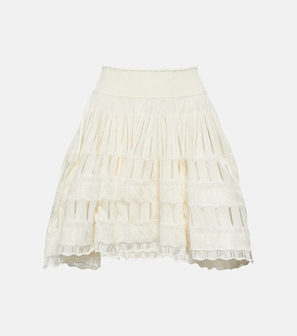  Alaia Alaia Crinoline Miniskirt 