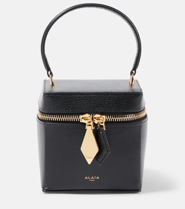  Alaia Alaia Cube Leather Vanity Bag 
