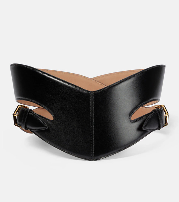  Alaia Alaia Cut-out Leather Belt 