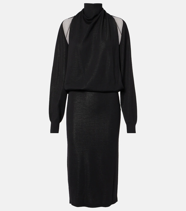  Alaia Alaia Cut Out Midi Dress 
