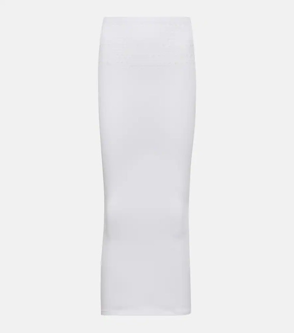  Alaia Alaia Cutout Technical Midi Skirt 