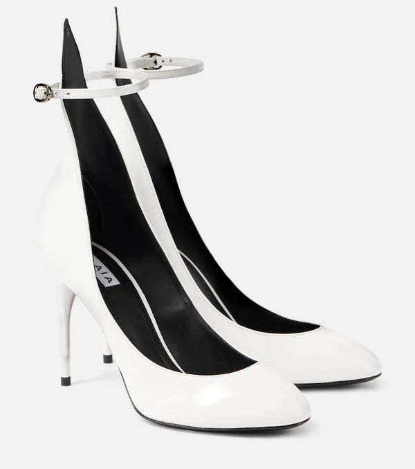  Alaia Alaia Decollete 90 Patent Leather Pumps 