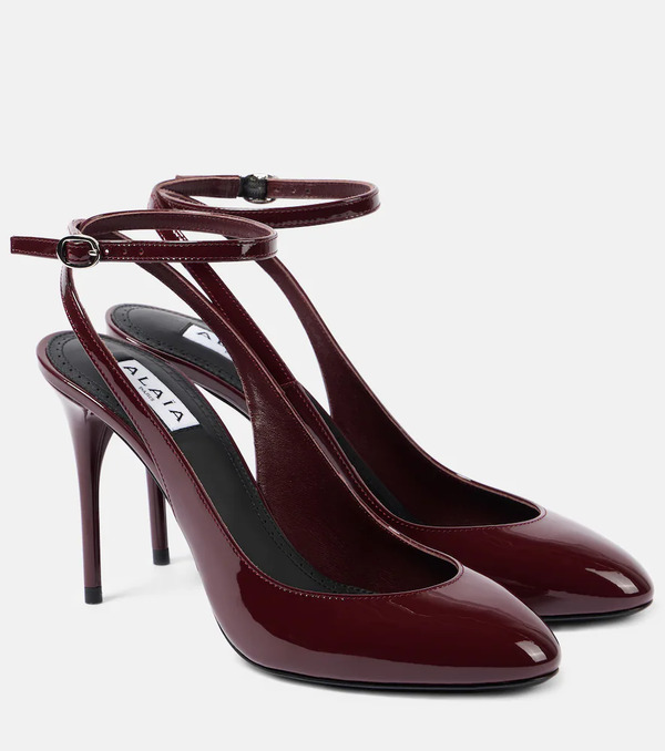  Alaia Alaia Decollete 90 Patent Leather Pumps 