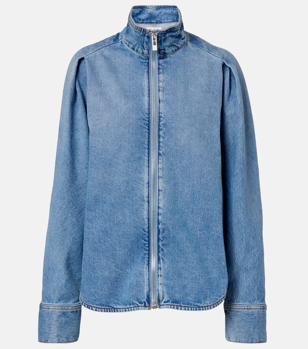  Alaia Alaia Denim Blouson Jacket 
