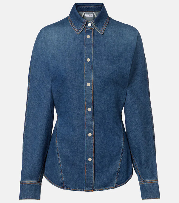  Alaia Alaia Denim Shirt 